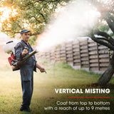 NNEMB Backpack 2-Stroke Petrol Powered Chemical Sprayer Fogger Mister Blower