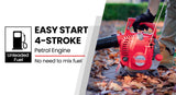 NNEMB Petrol Leaf Blower Vacuum 4 Stroke-Vac Garden Commercial Hand Outdoor