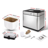 NNEDSZ Bread Maker Machine Automatic Bakehouse Home Stainless Steel Baker Oven