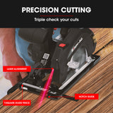 NNEMB CS3 20V SYNC Cordless Circular Saw with Battery and Fast Charger Kit