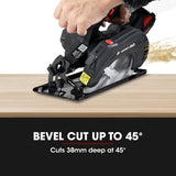 NNEMB CS3 20V SYNC Cordless Circular Saw with Battery and Fast Charger Kit