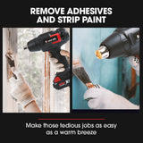 NNEMB HG3 20V SYNC Cordless Power Heat Gun-with Battery and Fast Charger Kit