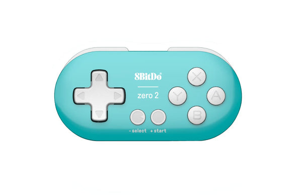 NNEKG 8BitDo Zero 2 Bluetooth Gamepad Turquoise Edition