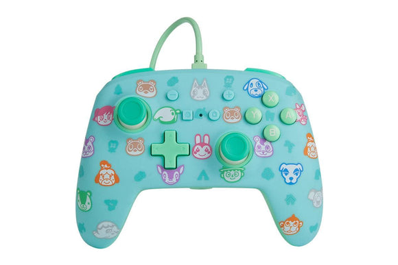 NNEKG PowerA Enhanced Wired Controller For Switch Animal Crossing