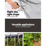 NNEDSZ 10 x 50m Anti Bird Net Netting - Black