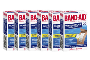 NNEKG Band Aid Tough Strips Waterproof Regular 20 Pack of 6