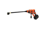 NNEKG Black & Decker 18V 2.0Ah Lithium Pressure Cleaner with 2Ah Battery & 1A Charger (BCPC18D1 XE)