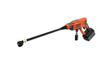 NNEKG Black & Decker 18V 2.0Ah Lithium Pressure Cleaner with 2Ah Battery & 1A Charger (BCPC18D1 XE)