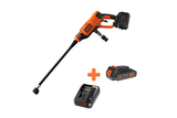 NNEKG Black & Decker 18V 2.0Ah Lithium Pressure Cleaner with 2Ah Battery & 1A Charger (BCPC18D1 XE)