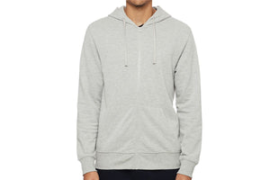 NNEKG Mens Terry Zip Hoodie (Shadow Marle Size 2XL)