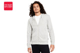 NNEKG Mens Terry Zip Hoodie (Shadow Marle Size L)
