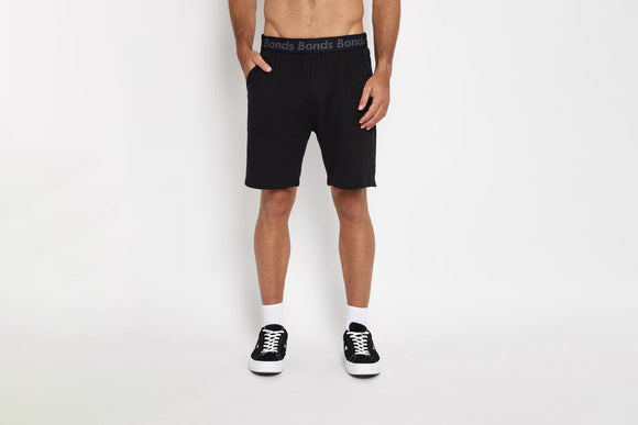 NNEKG Mens Terry Shorts (Black Size S)