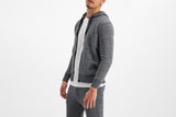 NNEKG Mens Zip Hoodie (Black Size M)