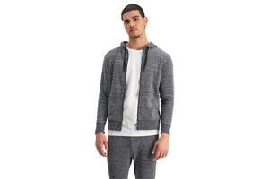 NNEKG Mens Zip Hoodie (Black Size S)
