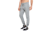 NNEKG Mens Brushed Skinny Trackies (Earl Grey Marle Size 2XL)