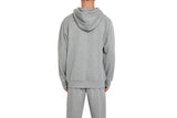 NNEKG Mens Brushed Hoodie (Earl Grey Marle Size XL)