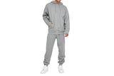 NNEKG Mens Brushed Hoodie (Earl Grey Marle Size 2XL)