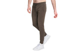 NNEKG Mens Skinny Trackies (Turkish Coffee Size 2XL)