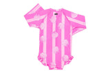 NNEKG Baby Frill Rashi One Piece (Print 1G1 Size 2)