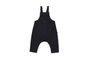 NNEKG Baby Recycled Denim Overall (Washed Black Denim Size 00)