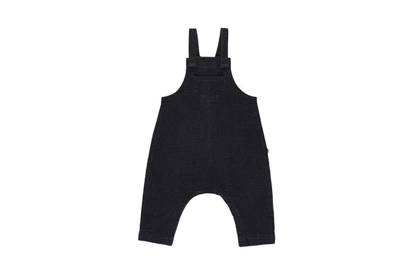 NNEKG Baby Recycled Denim Overall (Washed Black Denim Size 2)