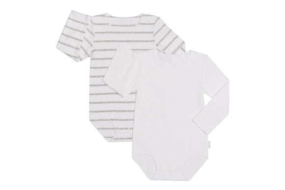 NNEKG Baby Rib Bodysuit 2 Pack (Print PK7 Size 0X5)