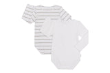 NNEKG Baby Rib Bodysuit 2 Pack (Print PK7 Size 0X5)