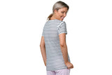 NNEKG Womens Core Scoop Tee (Stripe 8R5 Size XS)