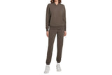 NNEKG Womens Stretch Sweat Pullover Hoodie (Turkish Coffee Size S)