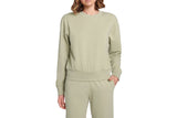 NNEKG Womens Stretch Sweat Pullover (Aloe Ha Size M)