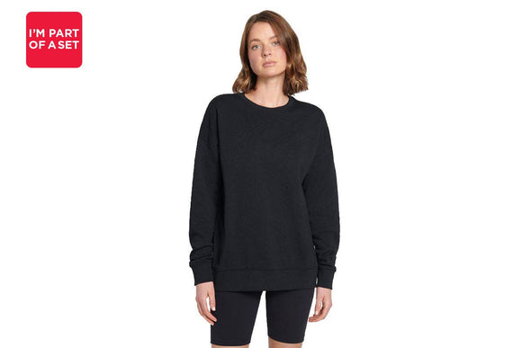 NNEKG Womens Long Pullover (Nu Black Size M)