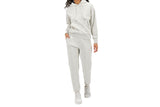NNEKG Womens Fleece Joggers (Ivory Marle Size XS)