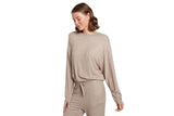 NNEKG Womens Livin Cosy Crop Pullover (Hey Grey Size M)