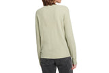 NNEKG Womens Long Sleeve Waffle Tee (Aloe Ha Size M)