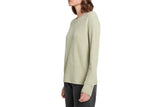 NNEKG Womens Long Sleeve Waffle Tee (Aloe Ha Size XL)