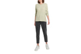 NNEKG Womens Long Sleeve Waffle Tee (Aloe Ha Size XS)