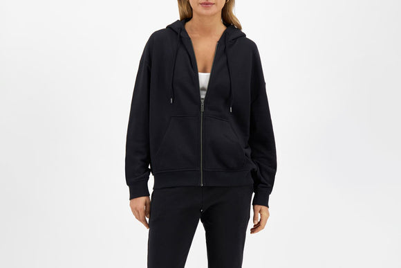 NNEKG Womens Zip Hoodie (Nu Black Size M)