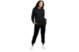 NNEKG Womens Pullover Hoodie (Nu Black Size M)