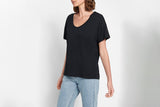 NNEKG Womens Light Scoop Tee (Nu Black Size XL)