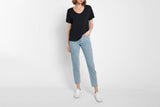 NNEKG Womens Light Scoop Tee (Nu Black Size M)