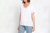 NNEKG Womens Light Scoop Tee (Nu White Size S)