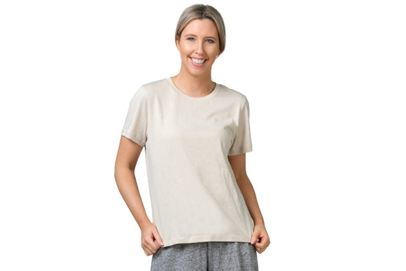 NNEKG Womens Mid Crew Tee (Spanish Plaster Size M)