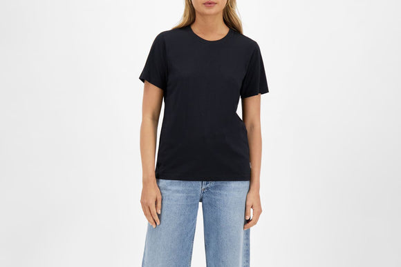 NNEKG Womens Mid Crew Tee (Nu Black Size S)