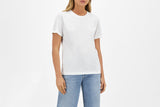 NNEKG Womens Mid Crew Tee (Nu White Size M)