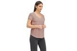 NNEKG Womens Light V Tee (Soft Ochre Size XL)