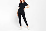 NNEKG Womens Core Crew Tee (Black Size S)