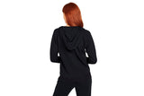 NNEKG Womens Terry Zip Hoodie (Black Size M)