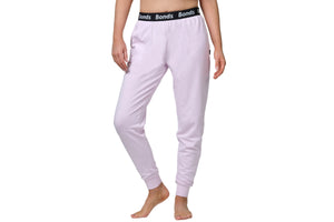 NNEKG Womens Logo Terry Skinny Trackie (Lilac Fizz Size M)
