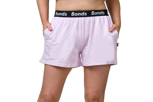 NNEKG Womens Terry Shorts (Lilac Fizz Size XS)