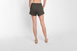 NNEKG Womens Denim Shorts (Black Beauty Size XL)